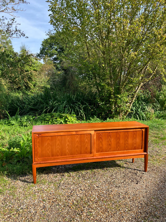 Mid Century Modern Teak 1960s Sideboard by H.W. Klein for Bramin
