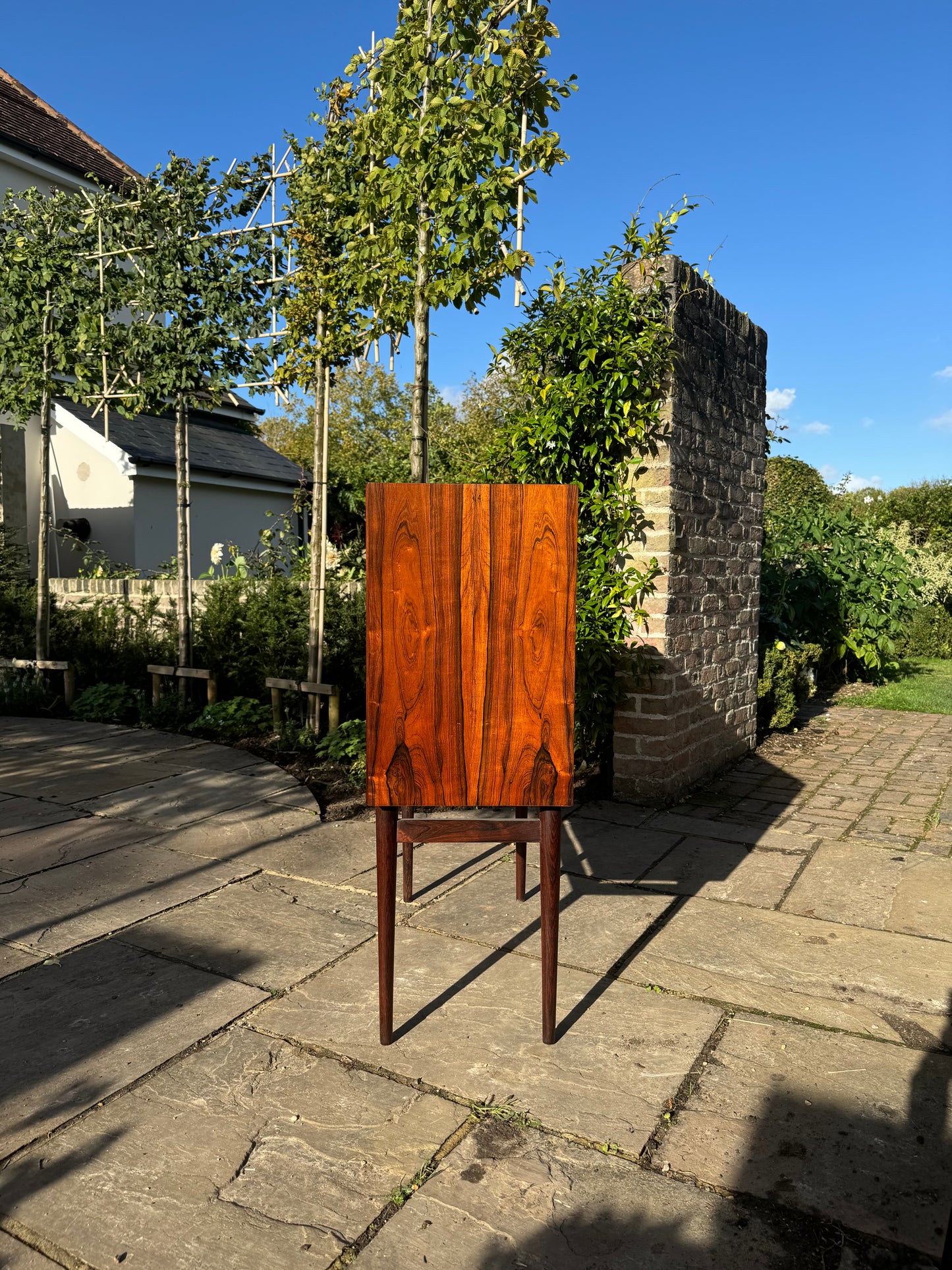 Mid Century Vintage Rosewood Drinks Cabinet by Helge Vestergaard Jensen - Pending A10 Certificate