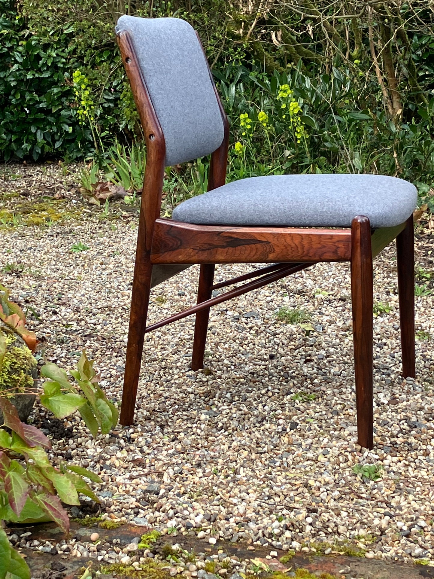 Vintage Mid Century Rosewood Dining Chairs from the 1960s - Pending A10 certificate