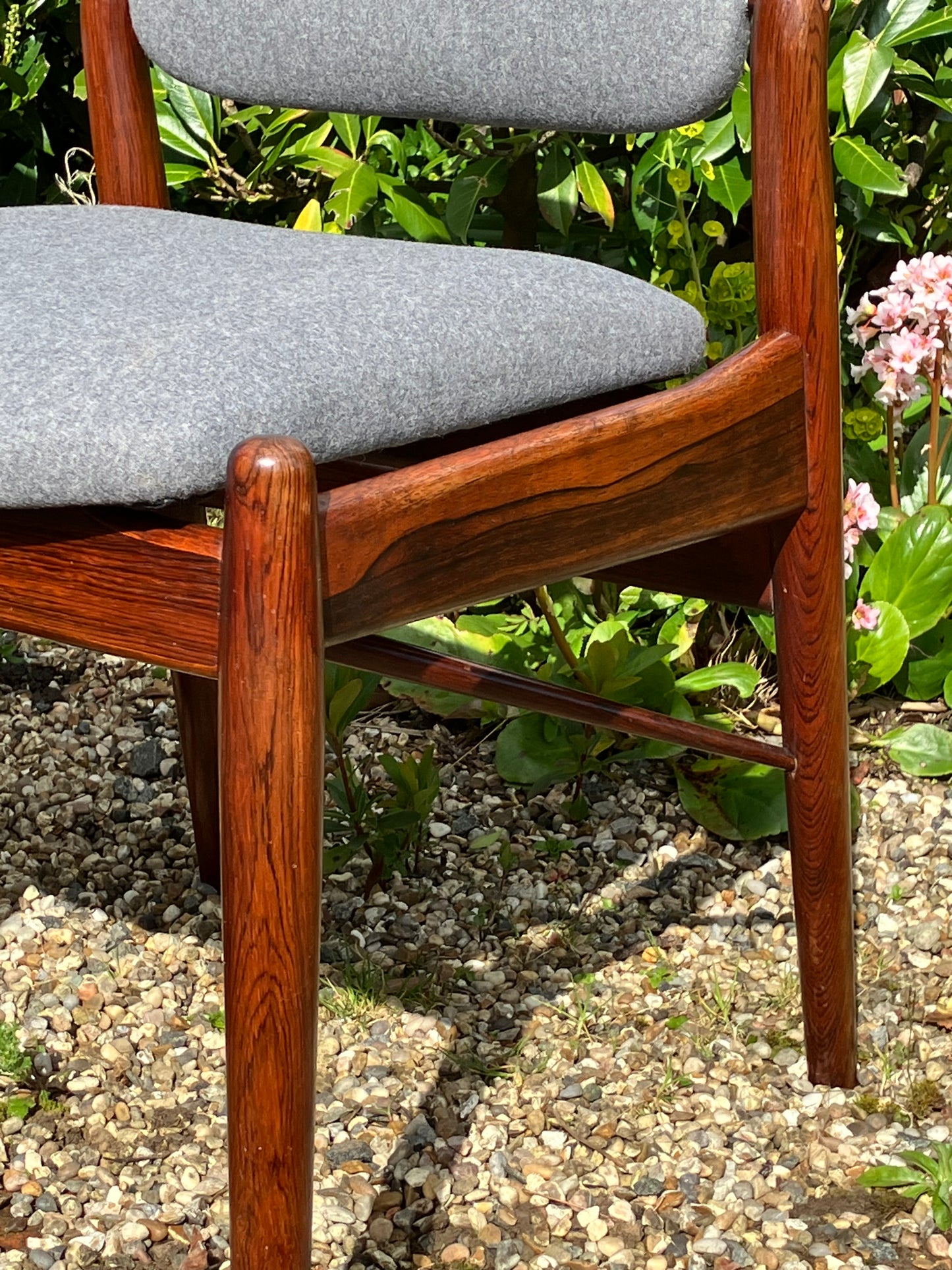 Vintage Mid Century Rosewood Dining Chairs from the 1960s - Pending A10 certificate