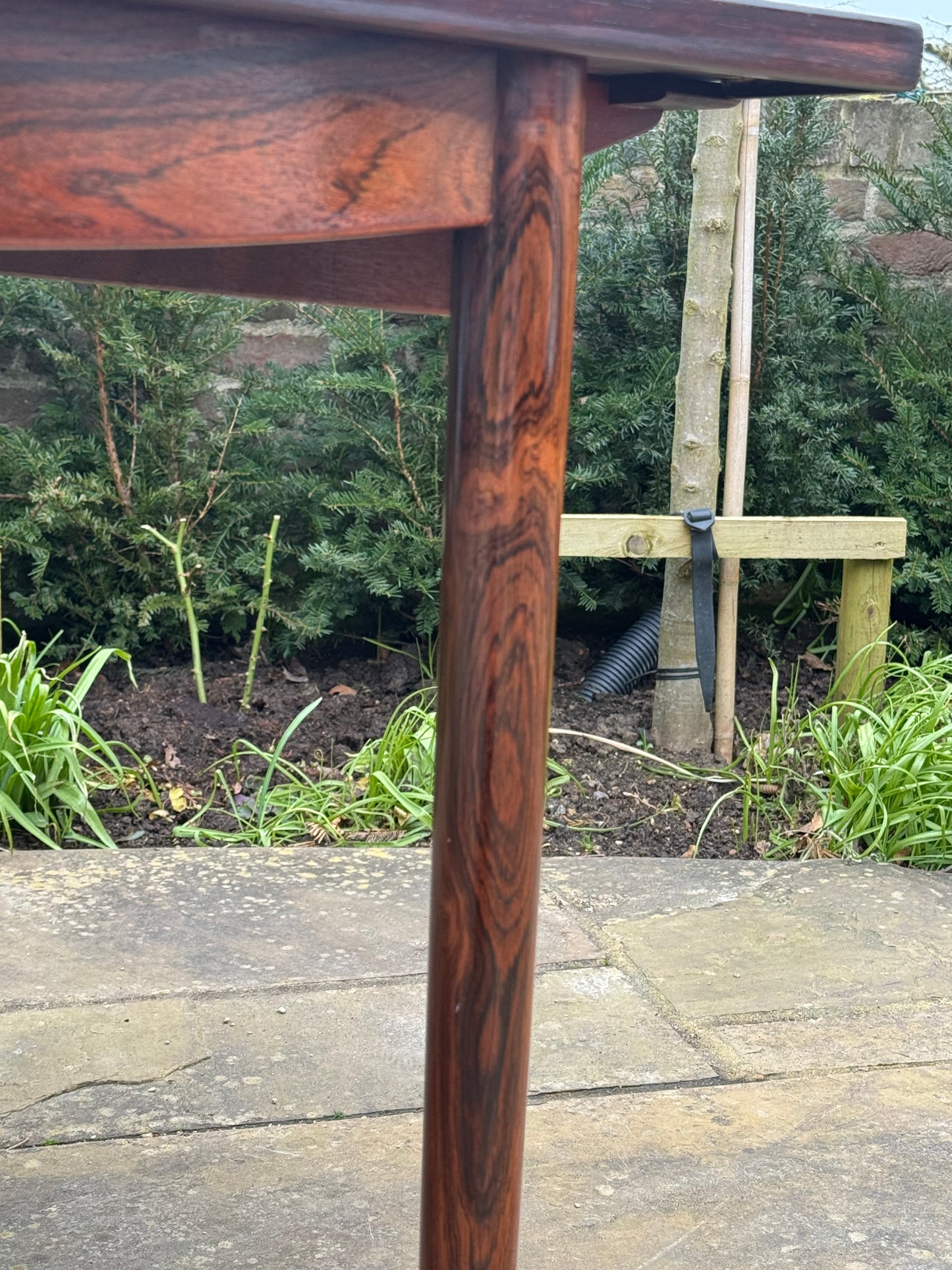 Mid Century Modern Rosewood Large Dining Table Seats 8- 10