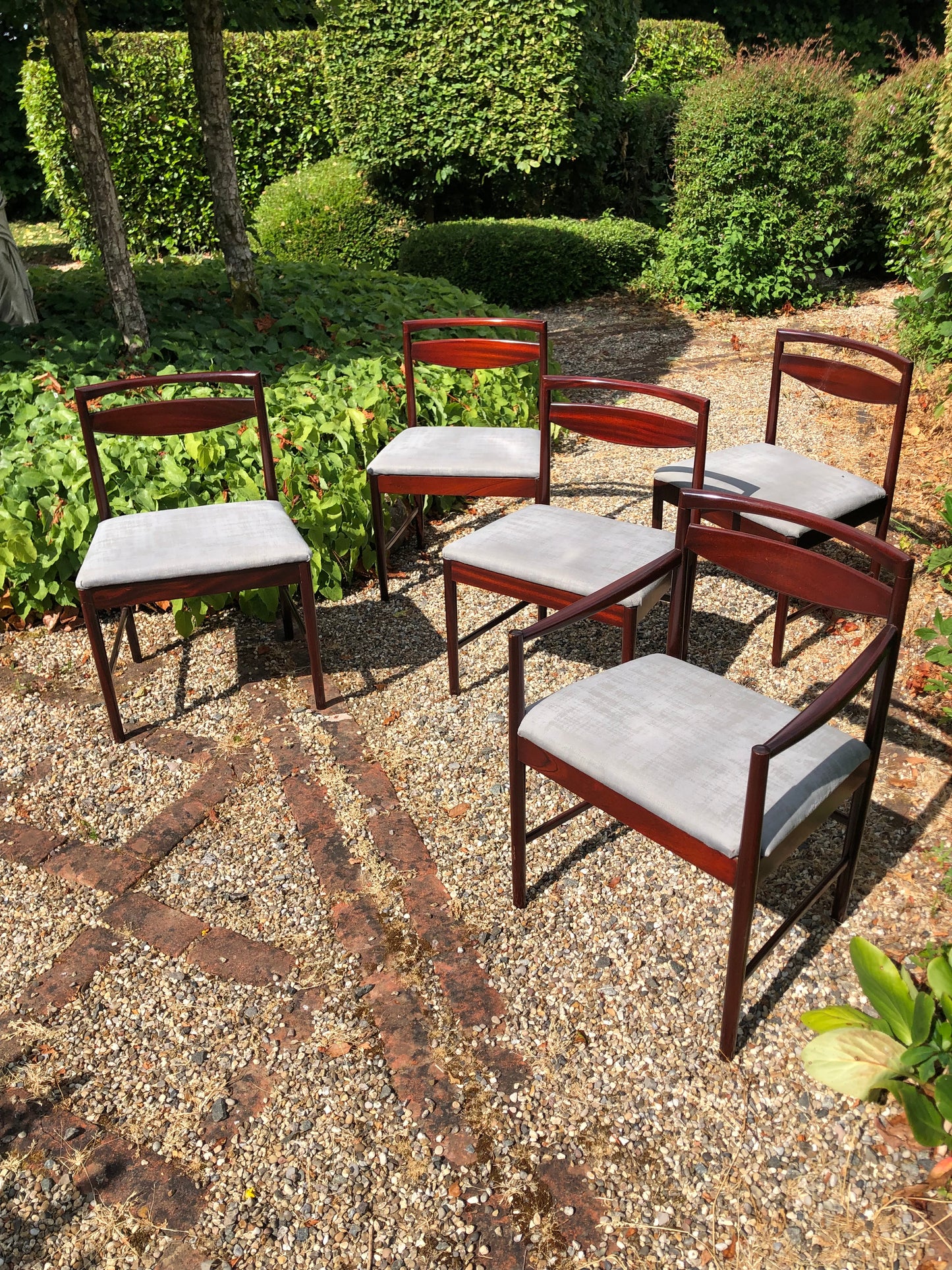 Set of 6 Mcintosh Rosewood Dining Chairs by Tom Robertson Mid Century Modern 1960/70s - Pending A10 certificate