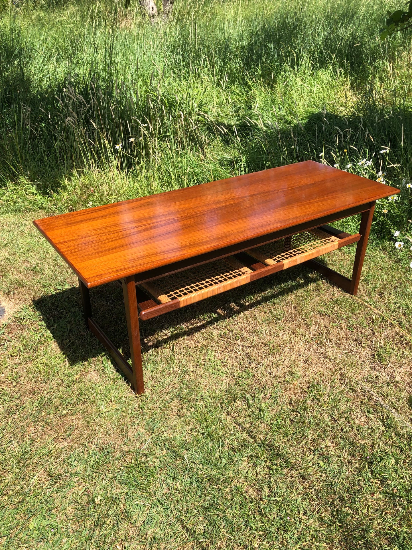 For Hans ***Mid Century Modern Danish Teak Coffee Table