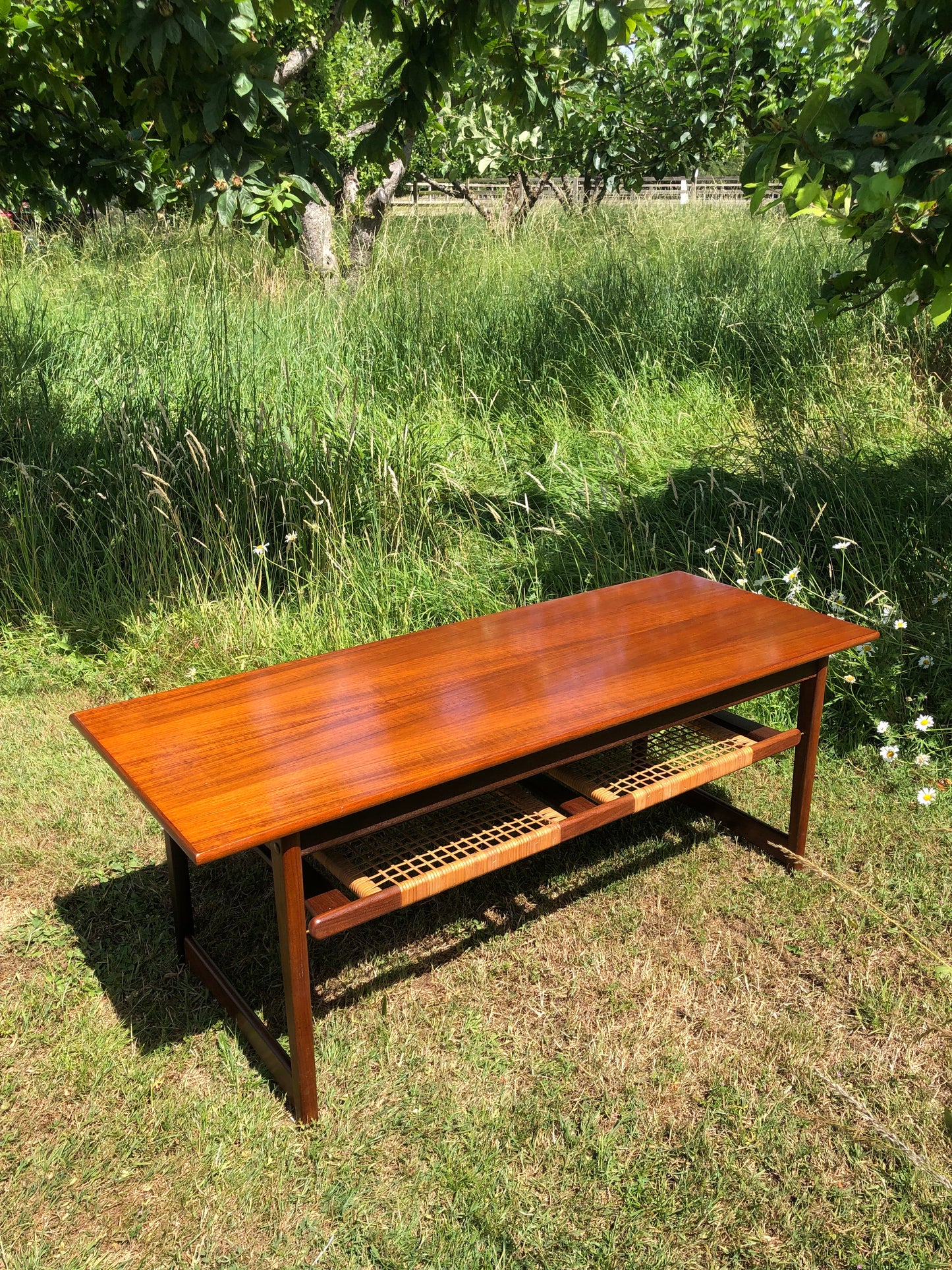 For Hans ***Mid Century Modern Danish Teak Coffee Table