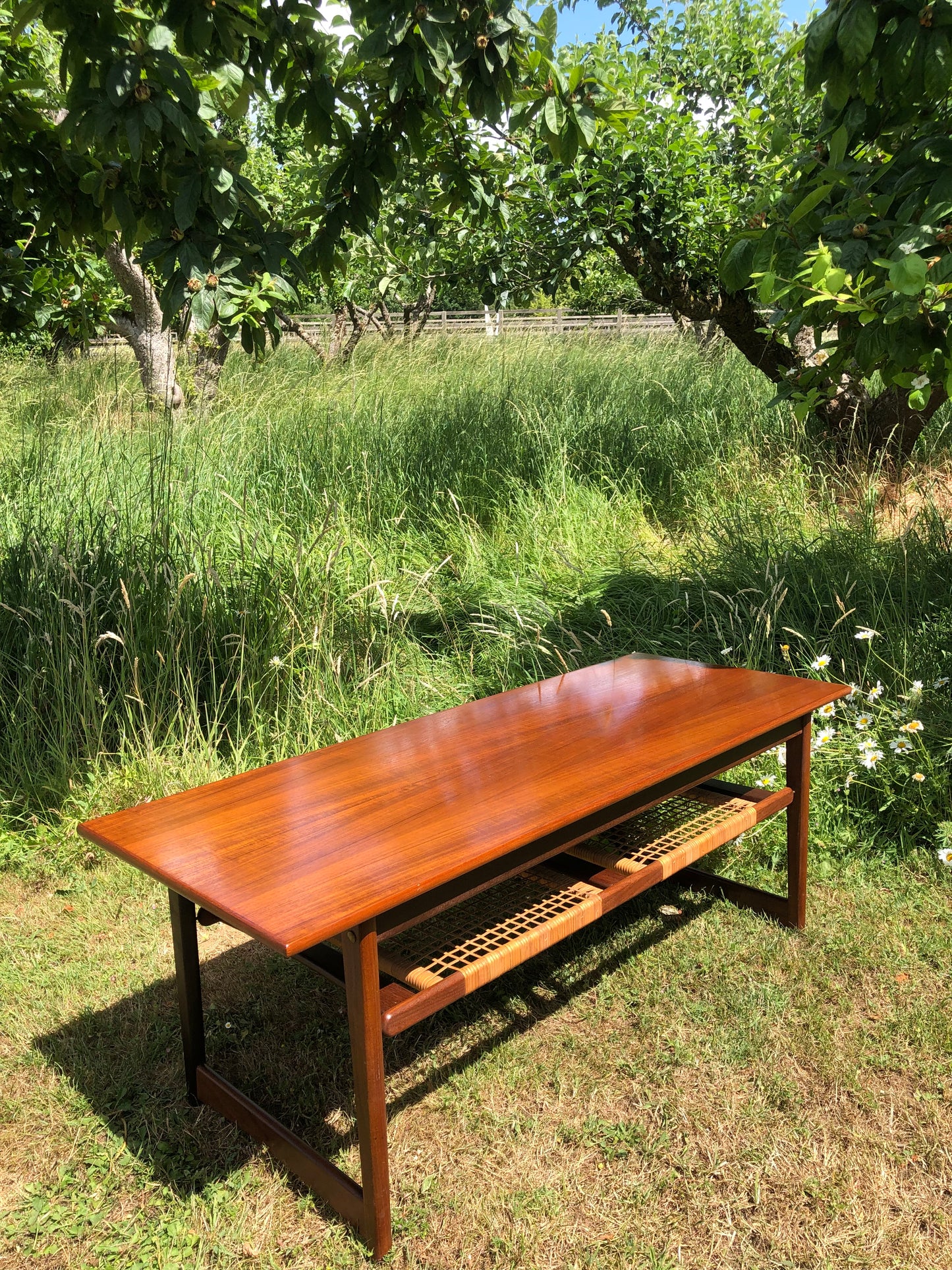 For Hans ***Mid Century Modern Danish Teak Coffee Table