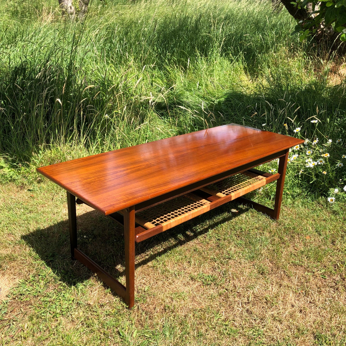 For Hans ***Mid Century Modern Danish Teak Coffee Table