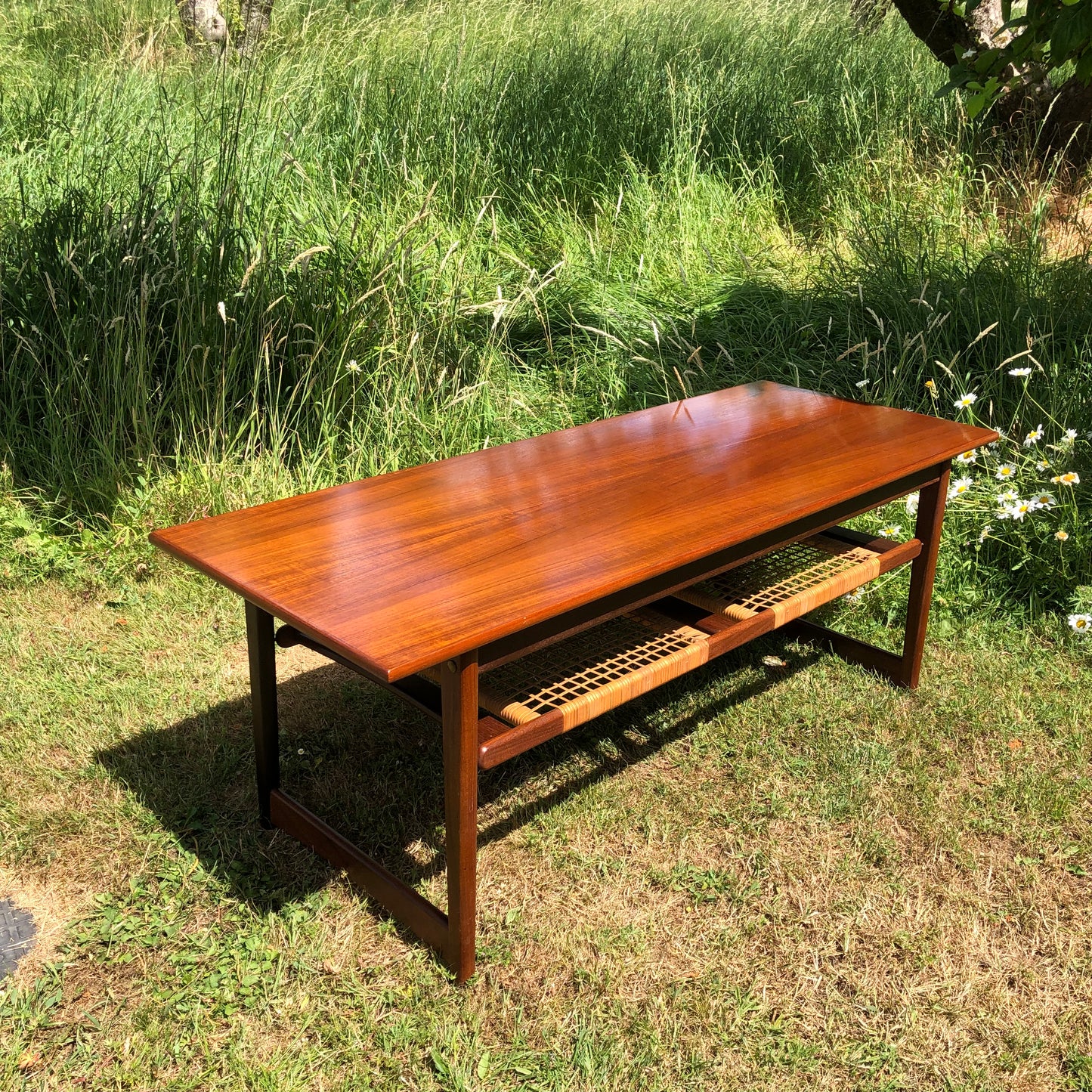 For Hans ***Mid Century Modern Danish Teak Coffee Table