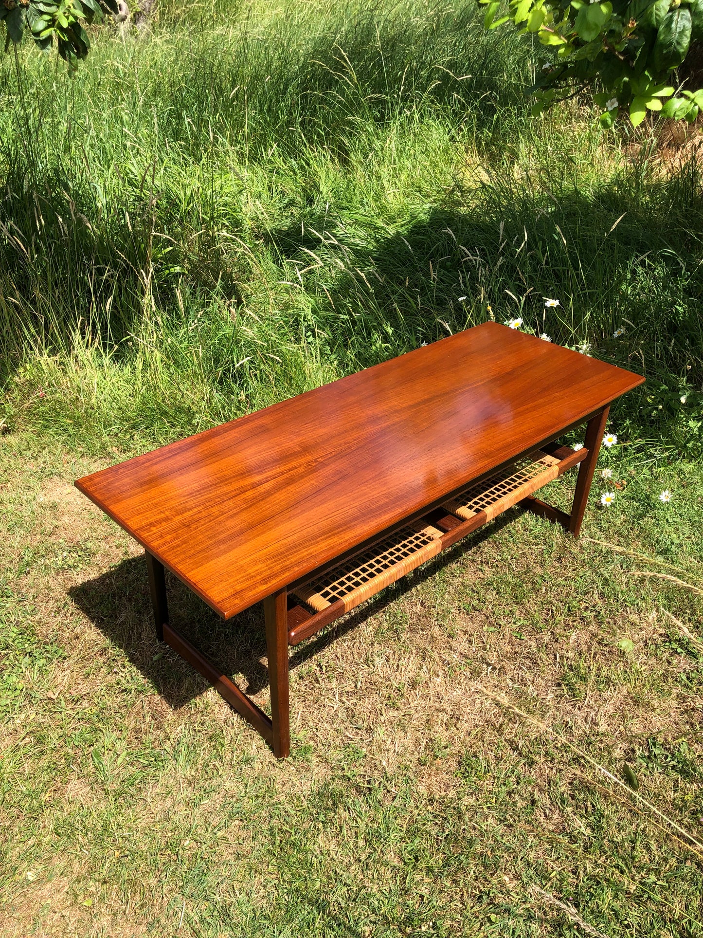 For Hans ***Mid Century Modern Danish Teak Coffee Table