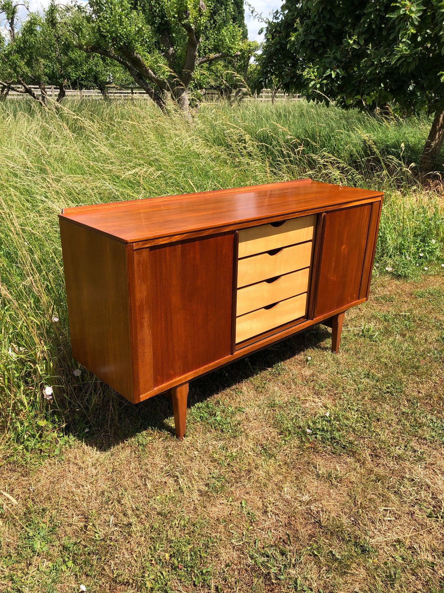 Mid Century Modern Danish Teak Sideboard/Credenza/Buffet