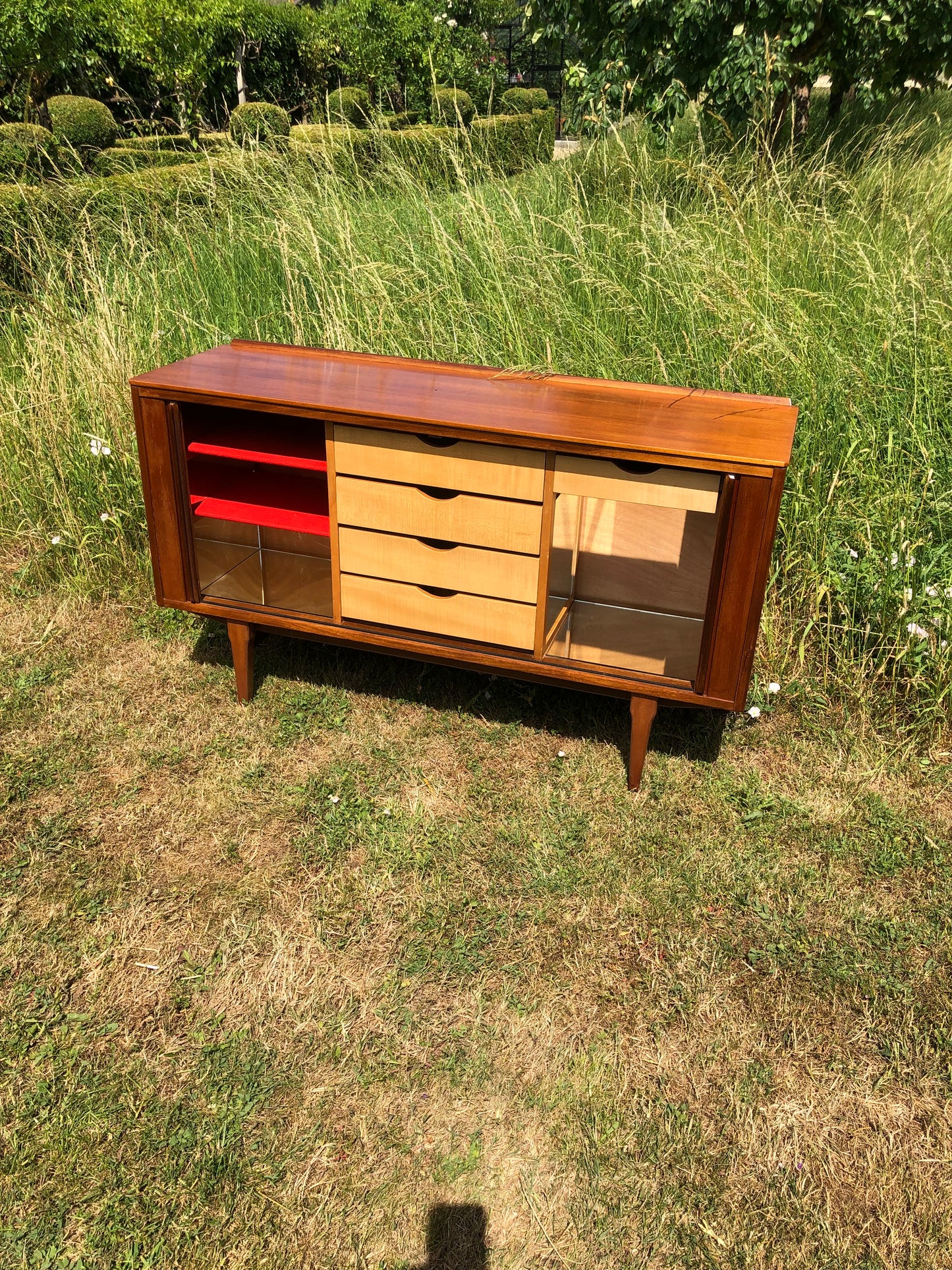 Mid Century Modern Danish Teak Sideboard/Credenza/Buffet