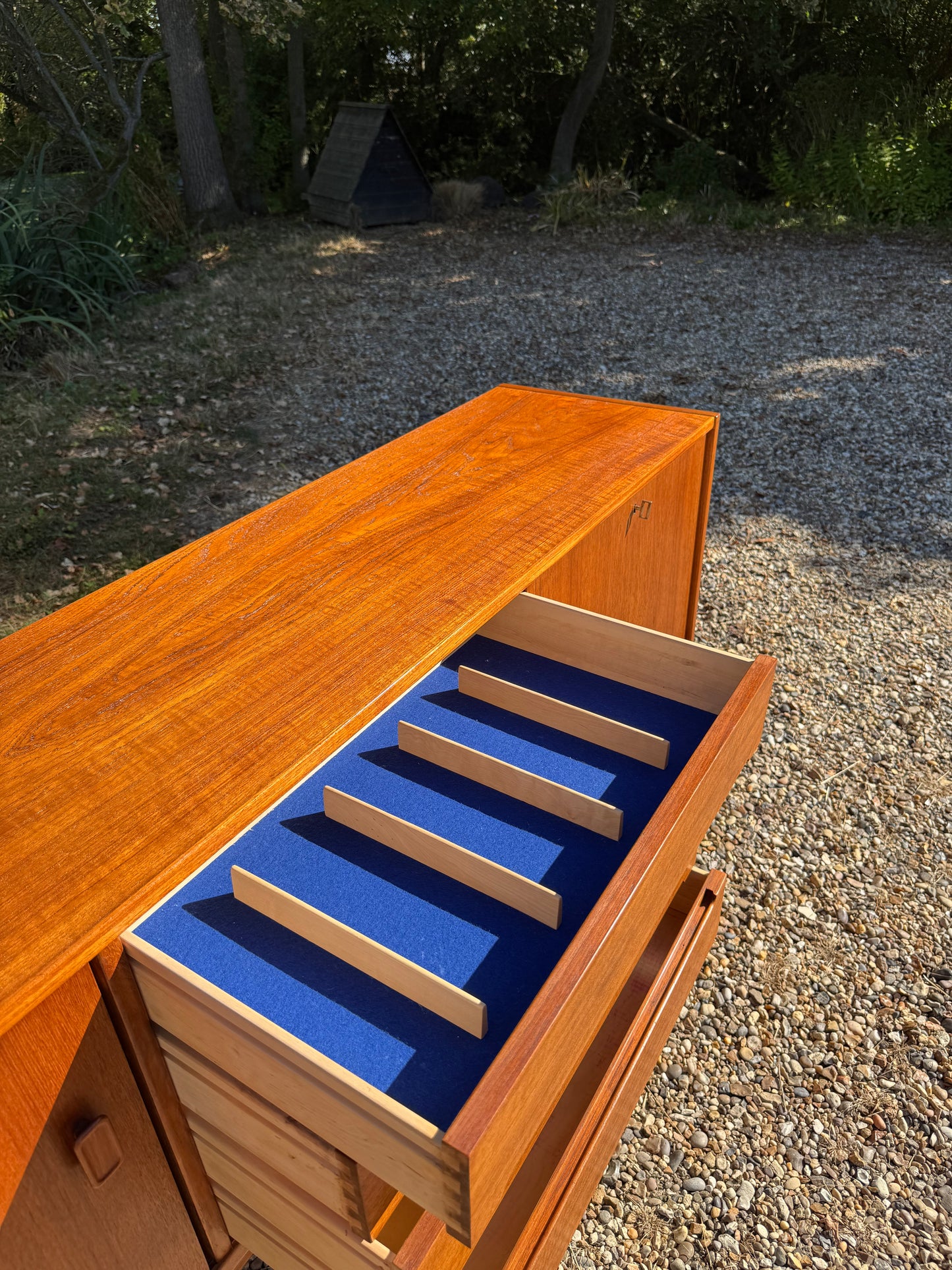 For Eddie Wu *** Mid Century Modern extra long sideboard by Nils Jonsson for Troeds 1960