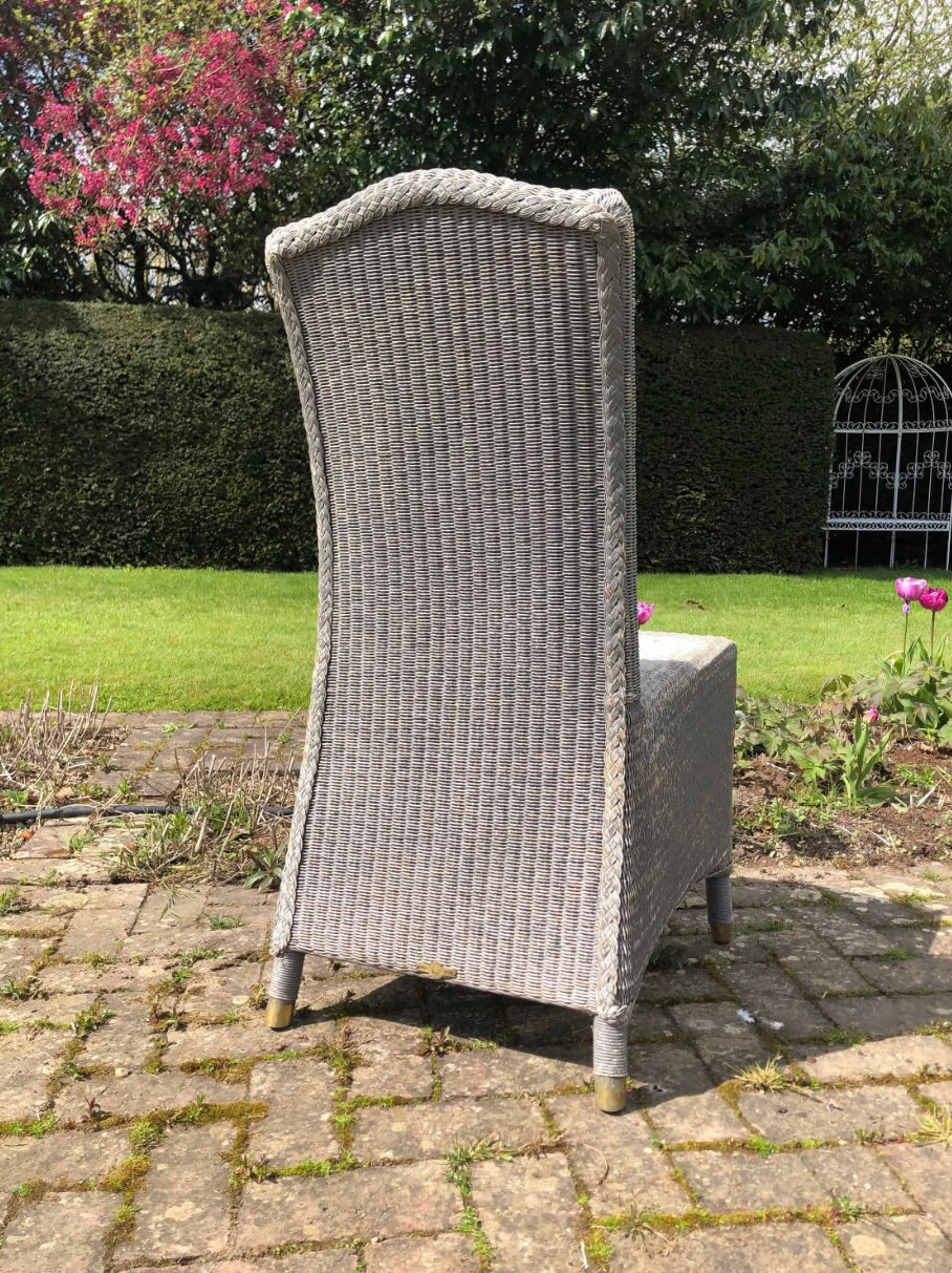 Mid century modern Lloyd Loom garden chairs dining chairs by Vincent Sheppard