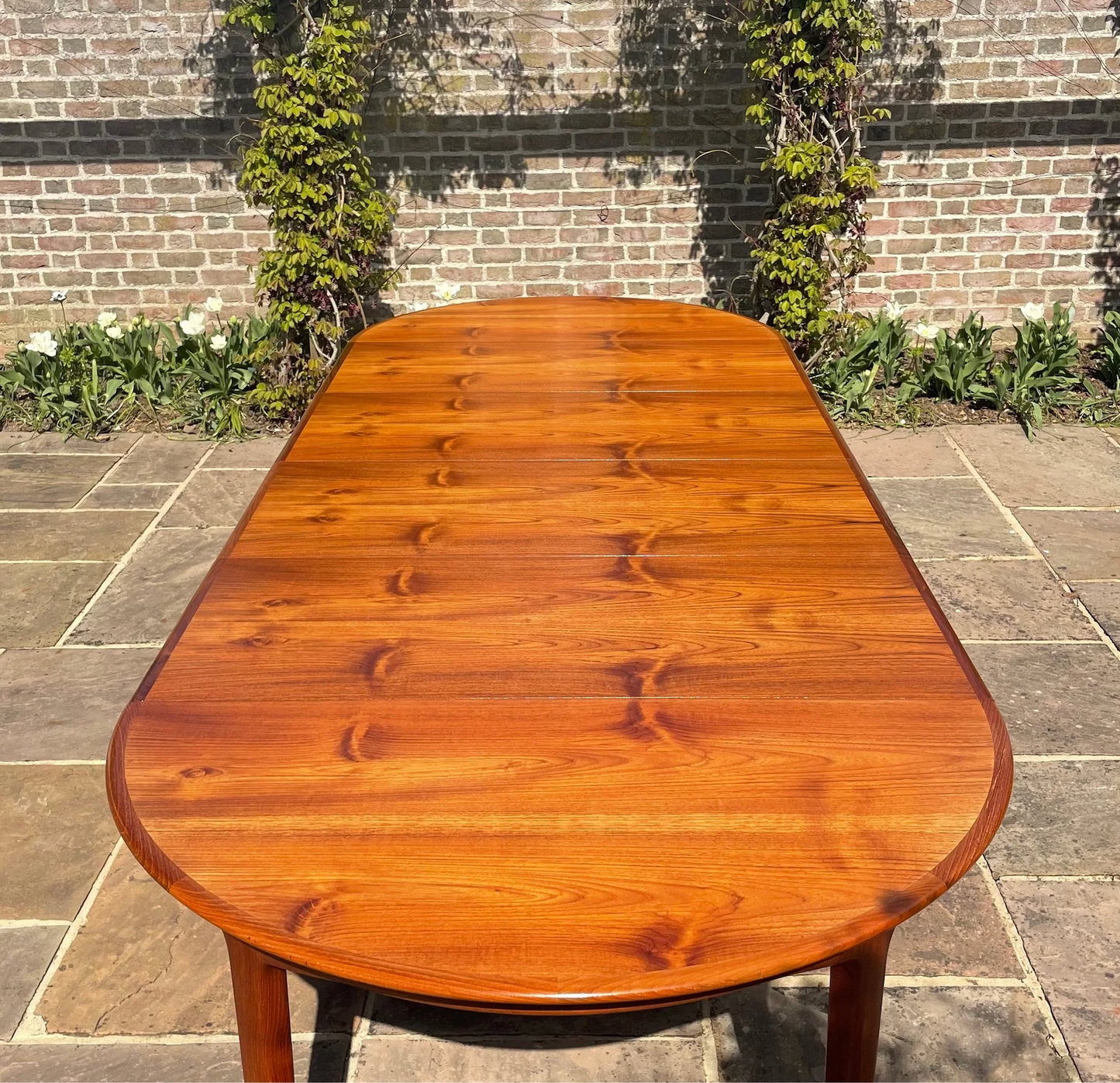 Vintage Mid Century Modern Teak Danish Model 62 Extending Dining Table By Henning Kjærnulf for Sorø Stolefabrik