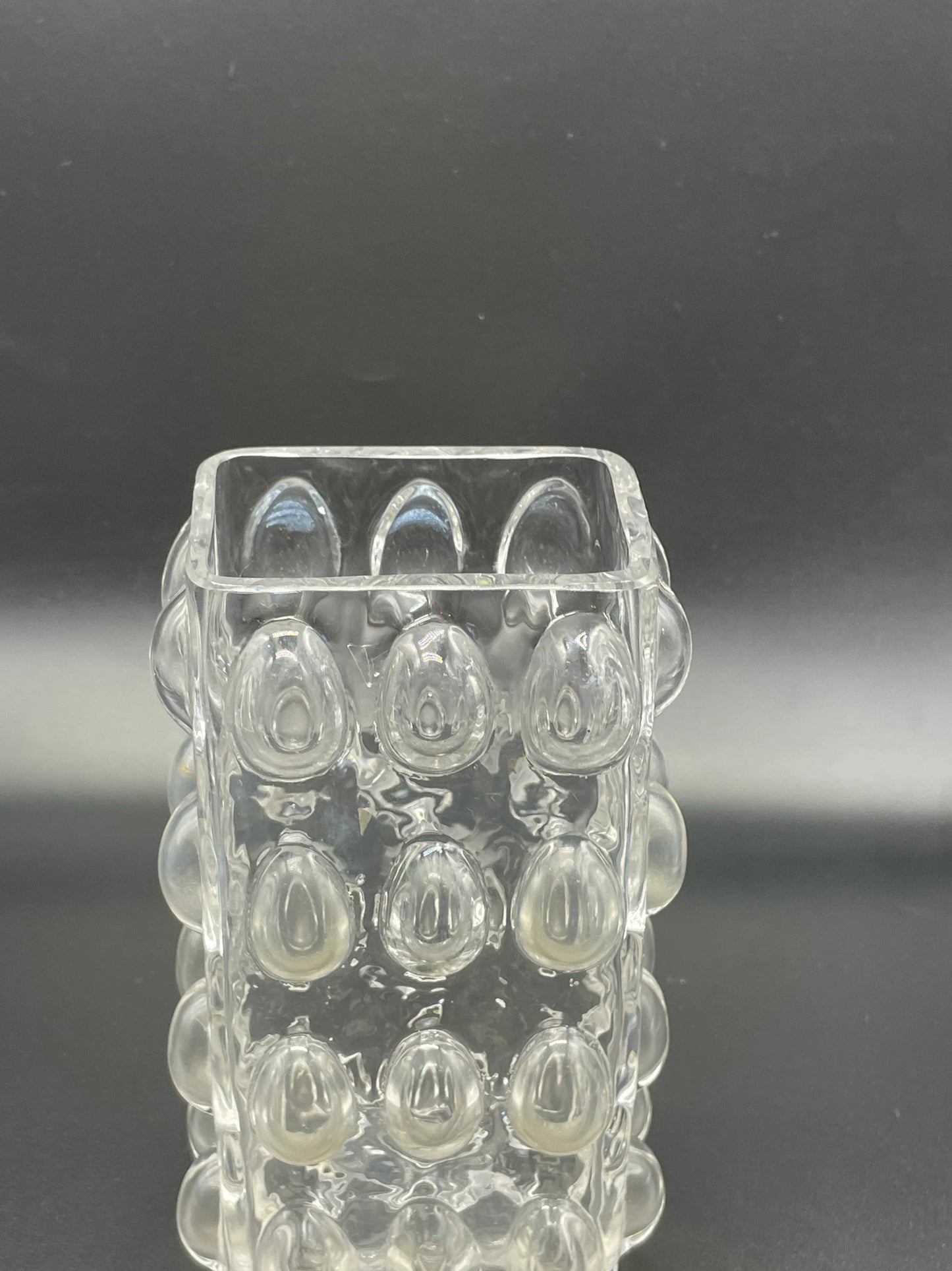 Vintage Mid Century Modern German Glass Vase