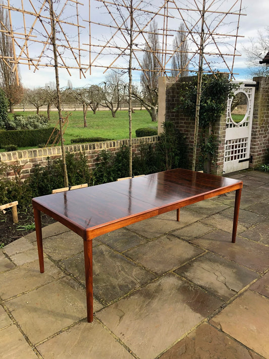 Mid Century Modern Danish Rosewood Dining Table by H. W. Klein for Bramin, 1960s - Pending A10 certificate
