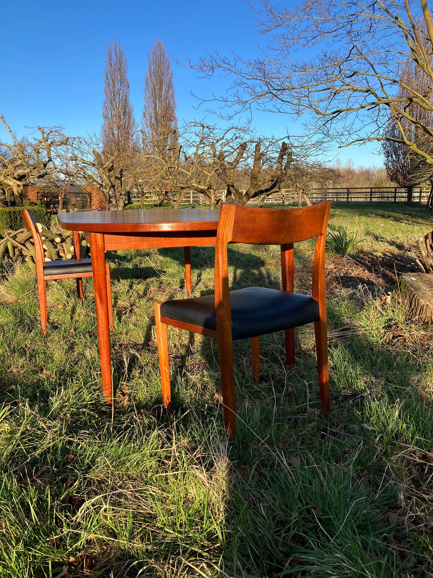 Vintage Mid Century Danish Teak Dining Chairs by Nils Jonnson for Troeds, Set of 6