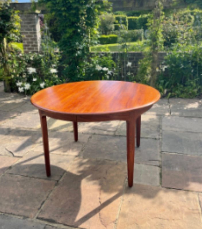Teak Dining Set For Sorø Stolefabrik with a Model 62 Table By Henning Kjærnulf and 10 Chairs by Erling Torvits Mid Century Modern Danish