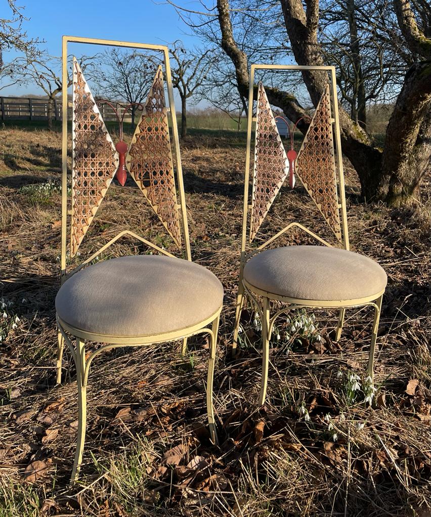 Mid Century Modern Hollywood Regency 1970’s Butterfly Chairs