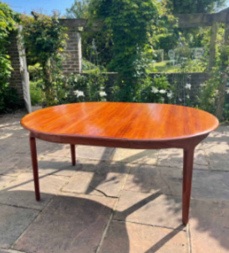 Teak Dining Set For Sorø Stolefabrik with a Model 62 Table By Henning Kjærnulf and 10 Chairs by Erling Torvits Mid Century Modern Danish