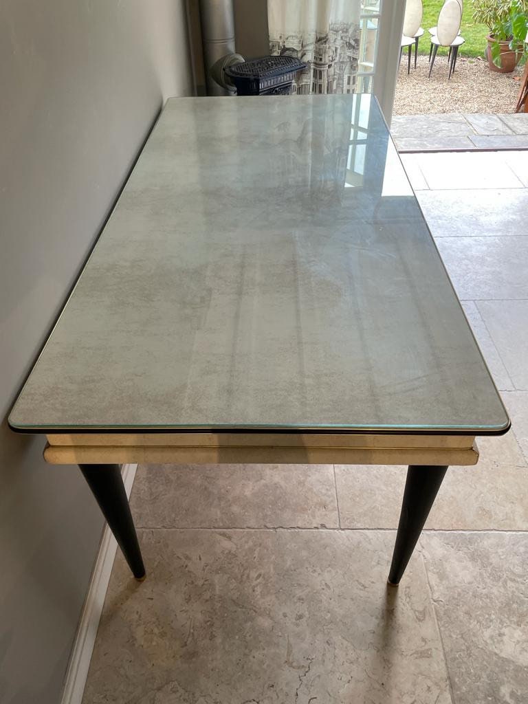 For Callum *** Mid Century Modern Italian 1950s Dining Table by Umberto Mascagni - Extra Large Version