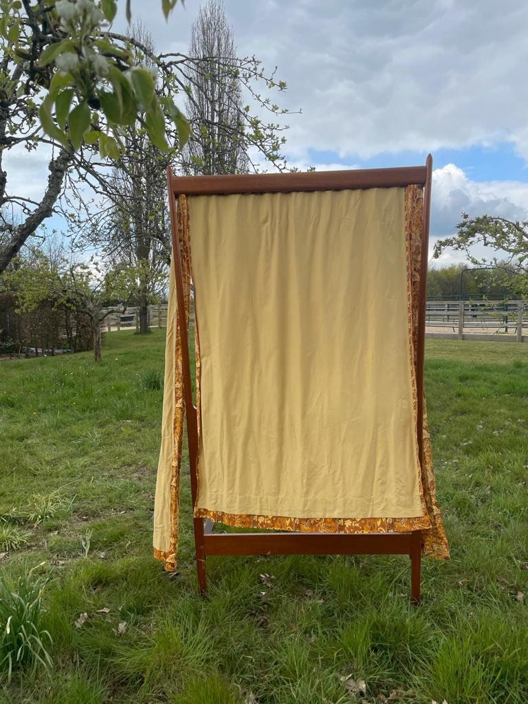 Vintage Four Poster Teak Single Bed by Vono