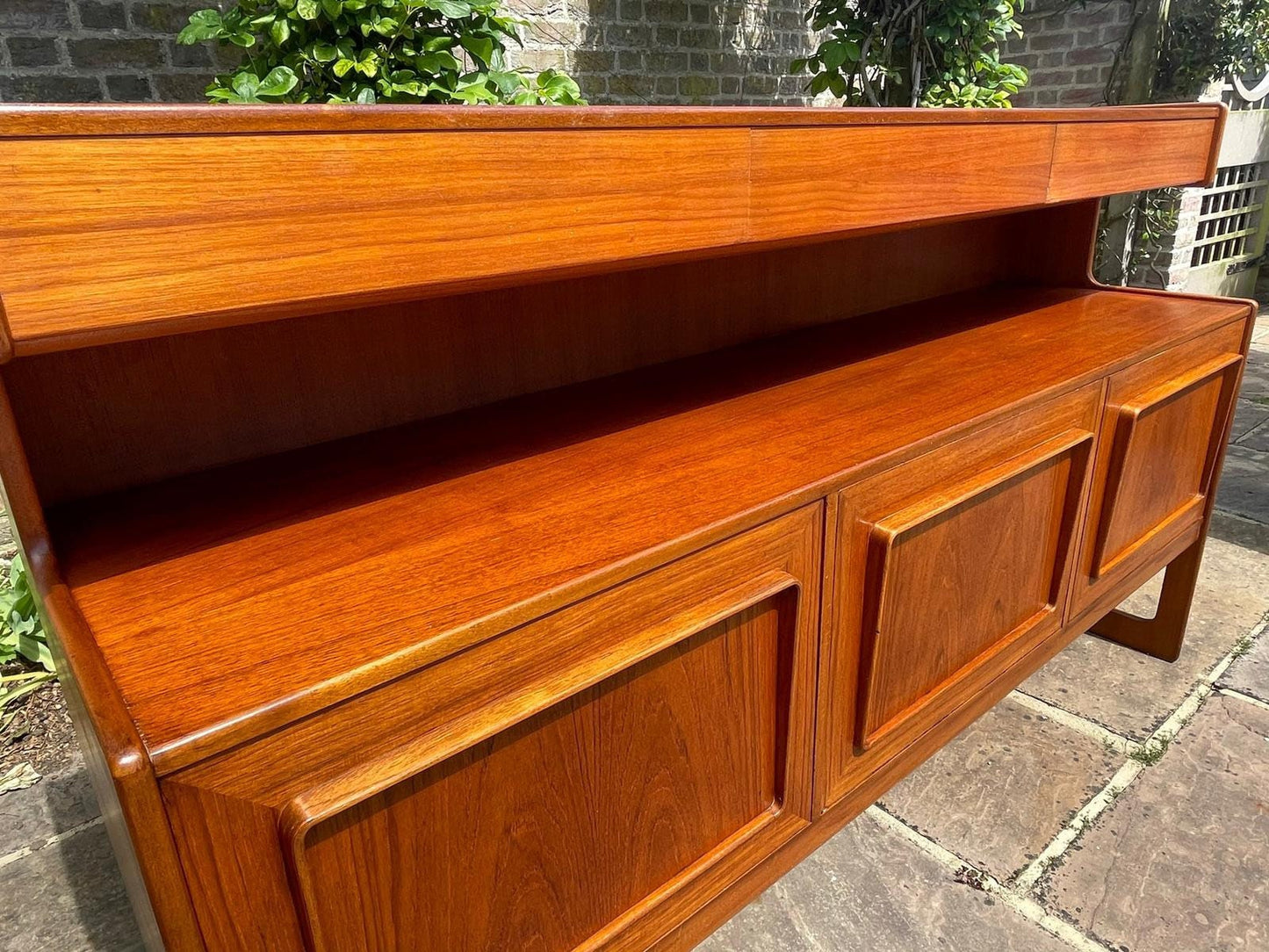 Mid Century Modern McIntosh Teak Sideboard forfar / Highboard / Credenza From 1969
