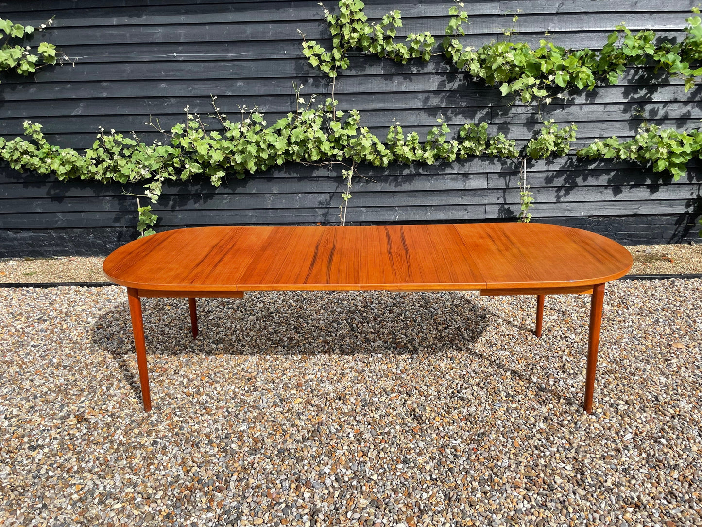 ***For Chris*** Nils Jonsson for Hugo Troeds extending Dining Table, Mid- Century Modern Swedish