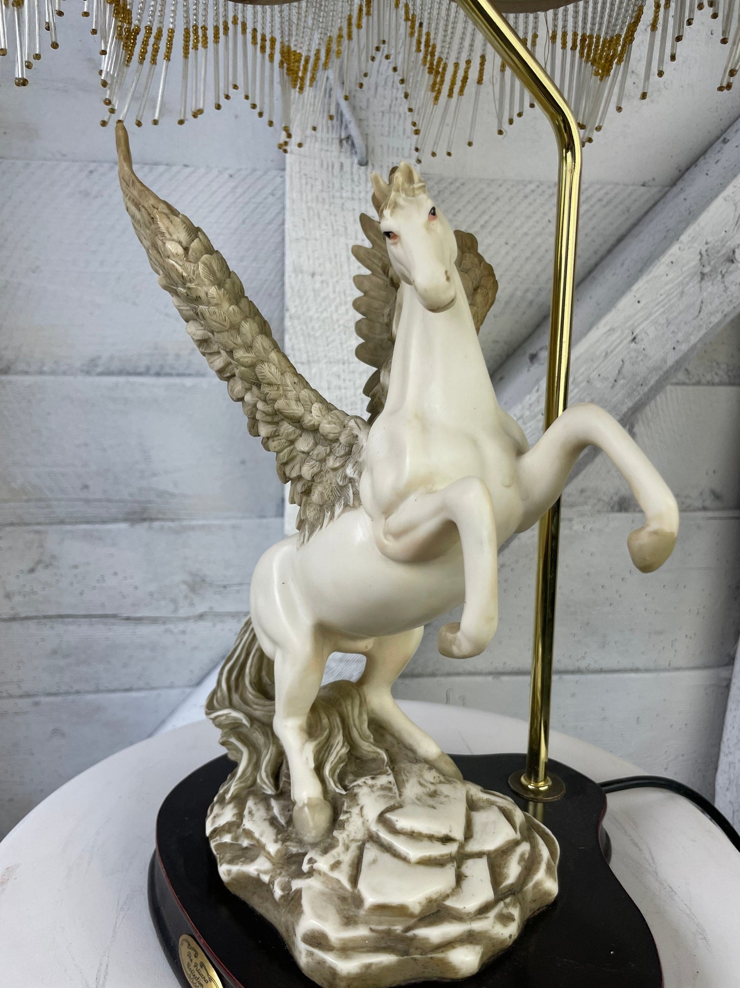 Vintage Pegasus Table/Lamp