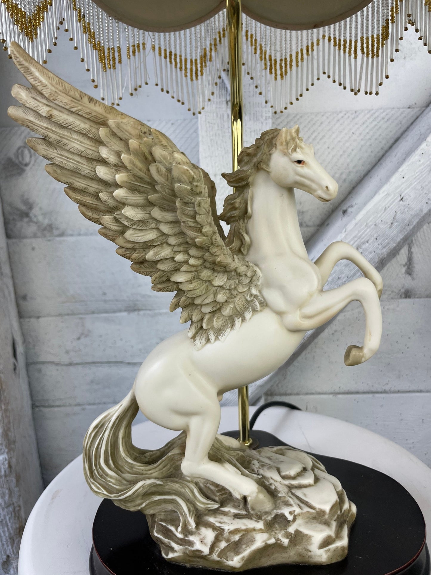 Vintage Pegasus Table/Lamp