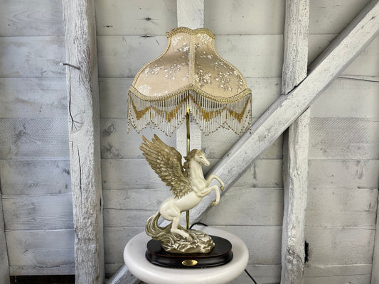 Vintage Pegasus Table/Lamp