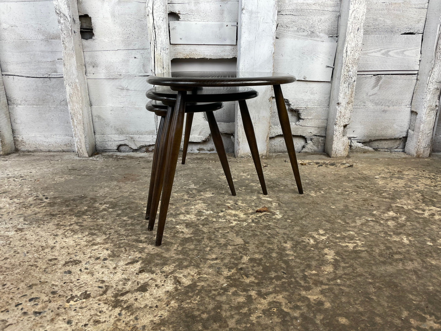 Super Stylish Mid Century Modern Ercol Nest of Tables