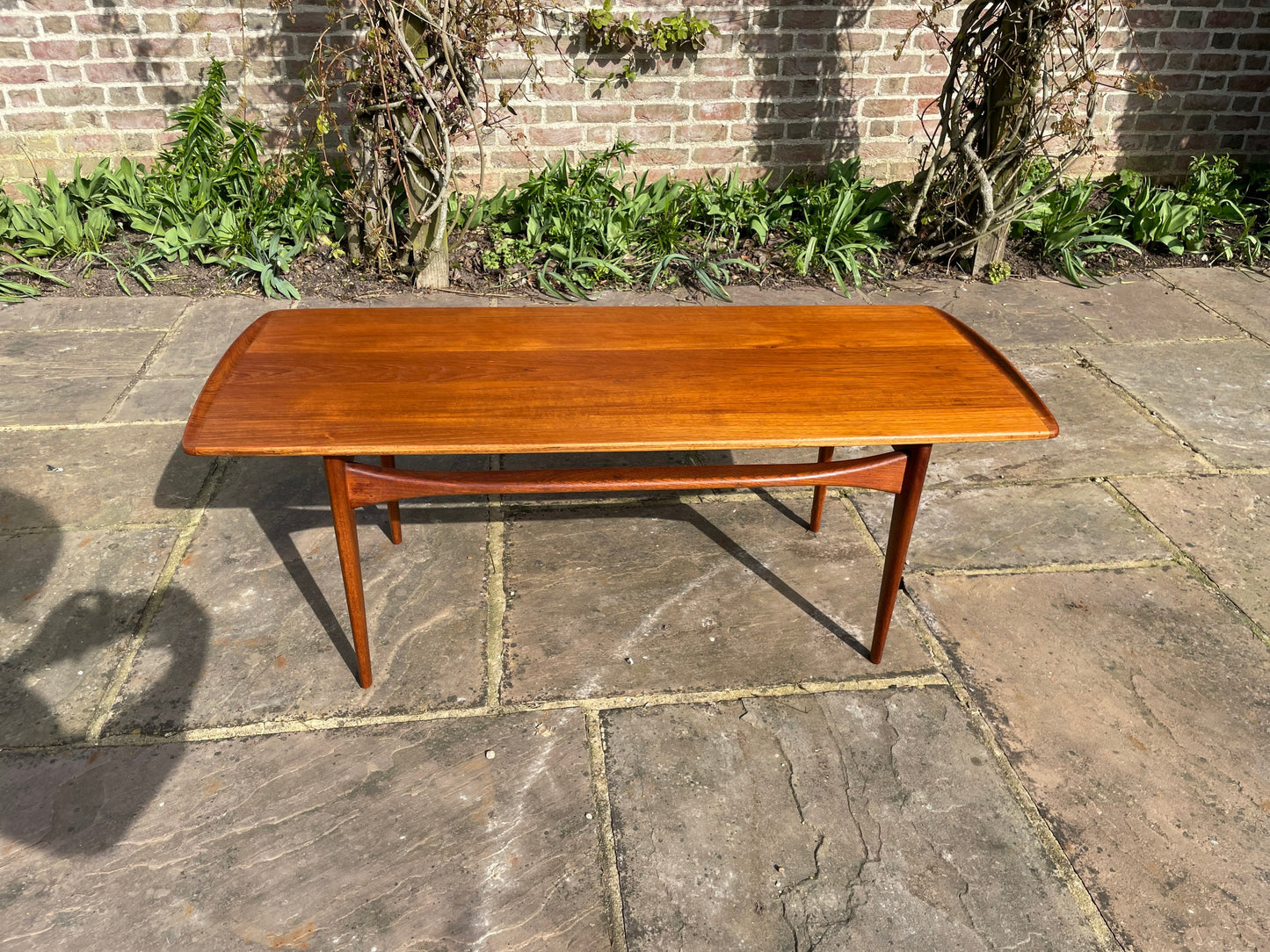 Tove Kindt Larsen For France & Søn / France and Daverkosen Teak Model Fd 503 Coffee Table 1960s Mid Century