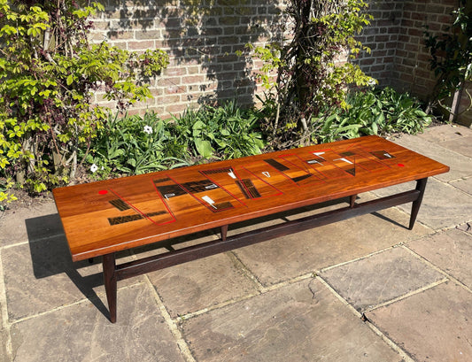 One Of A Kind Large Mid Century Modern Coffee Table 1950s