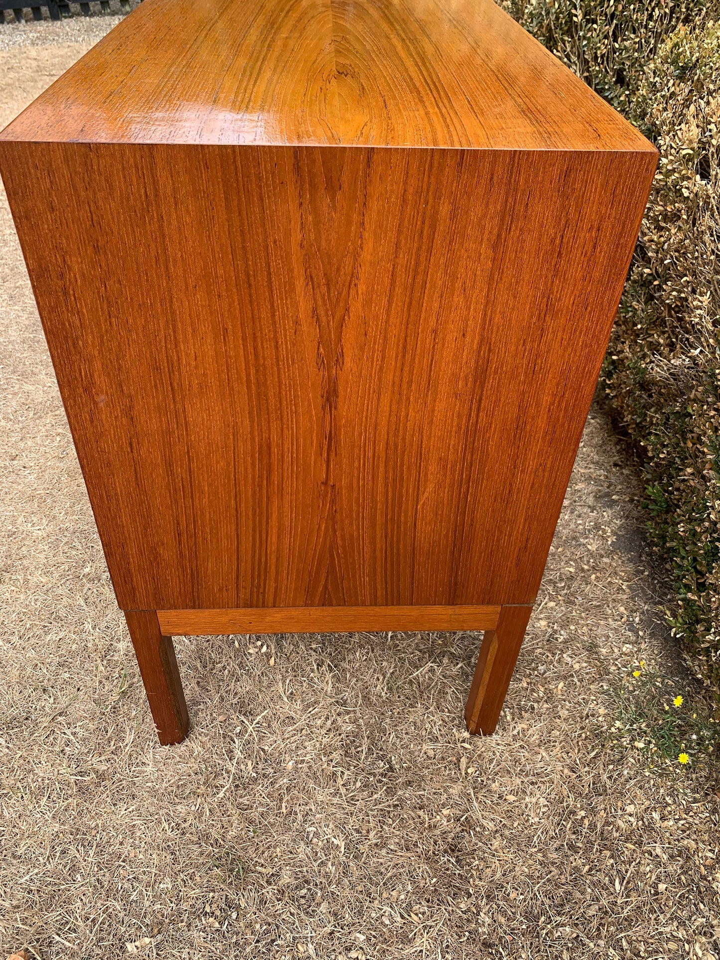 Sold ***Danish Teak Danish Sideboard With Tambour Doors By Aksel Kjersgaard 1960's