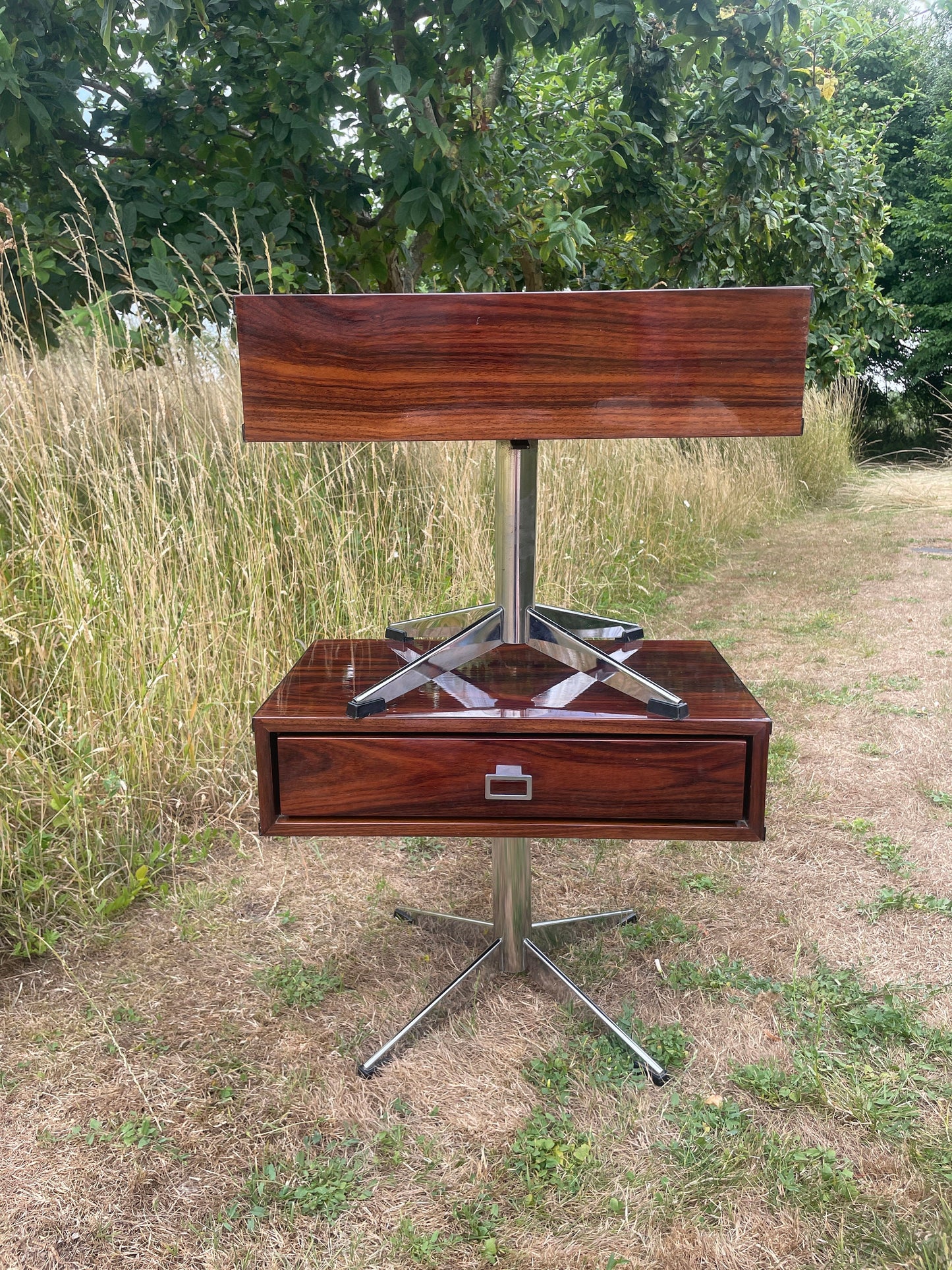 Pair Of Bedside/Side/Occasional Tables In Rosewood Mid Century Modern 1960's - Pending A10 certificate