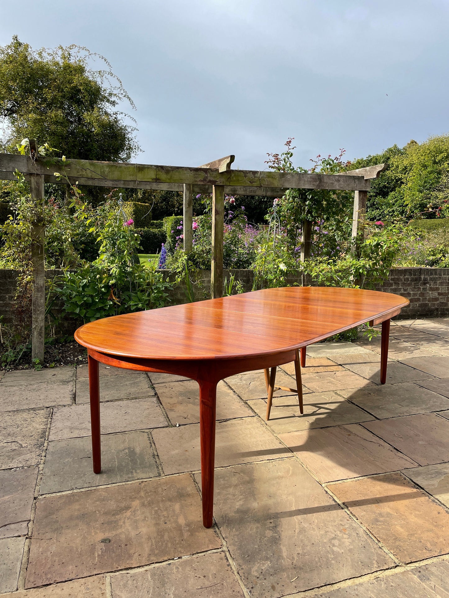 Mid Century Teak Dining Set Model 62 Table For Henning Kjærnulf For Sorø Stolefabrik And Eight Chairs Kai Kristiansen For Korup Mobelfabrik