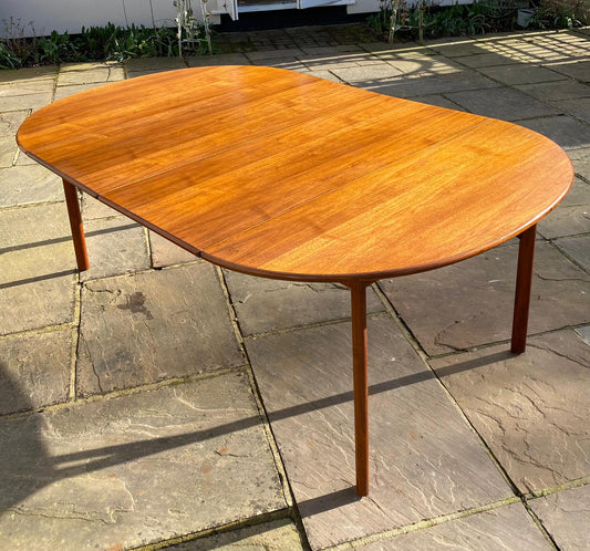 For Robert and Sarah *** Mid Century Danish teak dining table Price includes shipping.