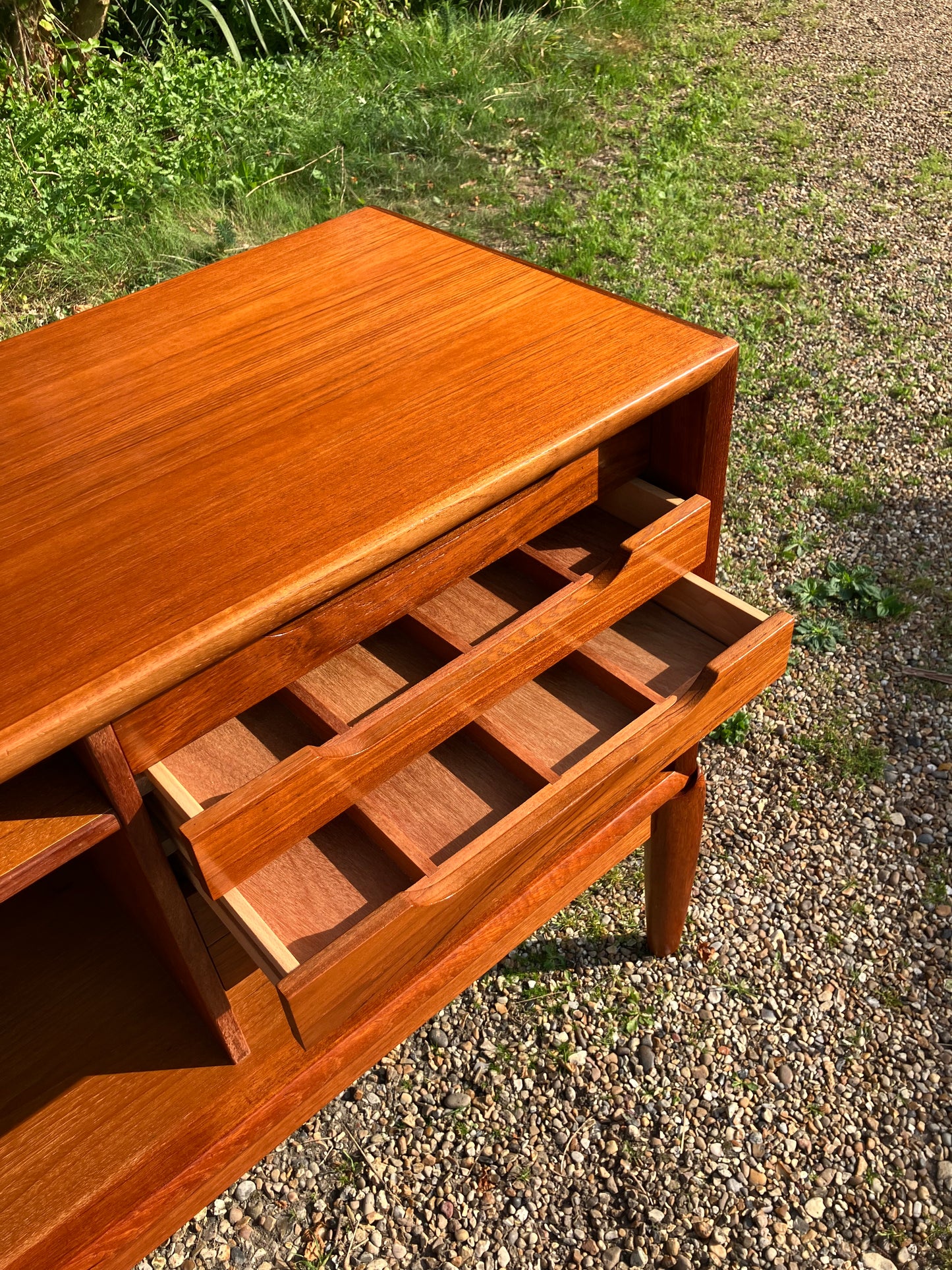 Mid Century Modern Teak 1960s Sideboard by H.W. Klein for Bramin