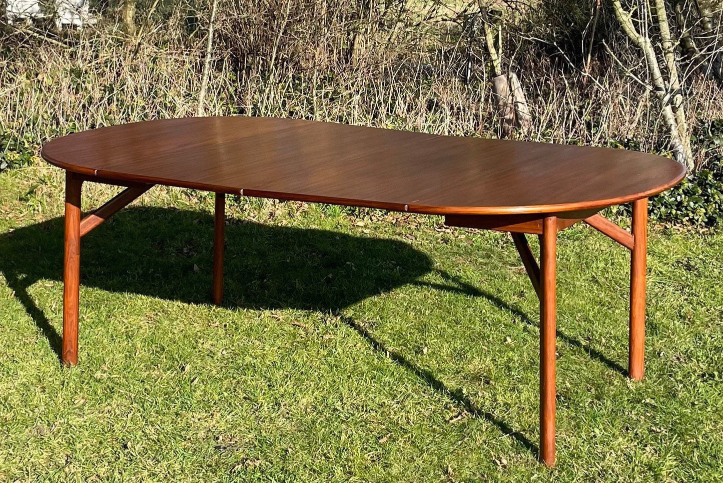 For Robert and Sarah *** Mid Century Danish teak dining table Price includes shipping.