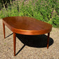 Mid century modern Large danish expandable teak table by Arne Hovmand-Olsen for Mogens Kold, 1960s