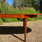 Mid century modern Large danish expandable teak table by Arne Hovmand-Olsen for Mogens Kold, 1960s