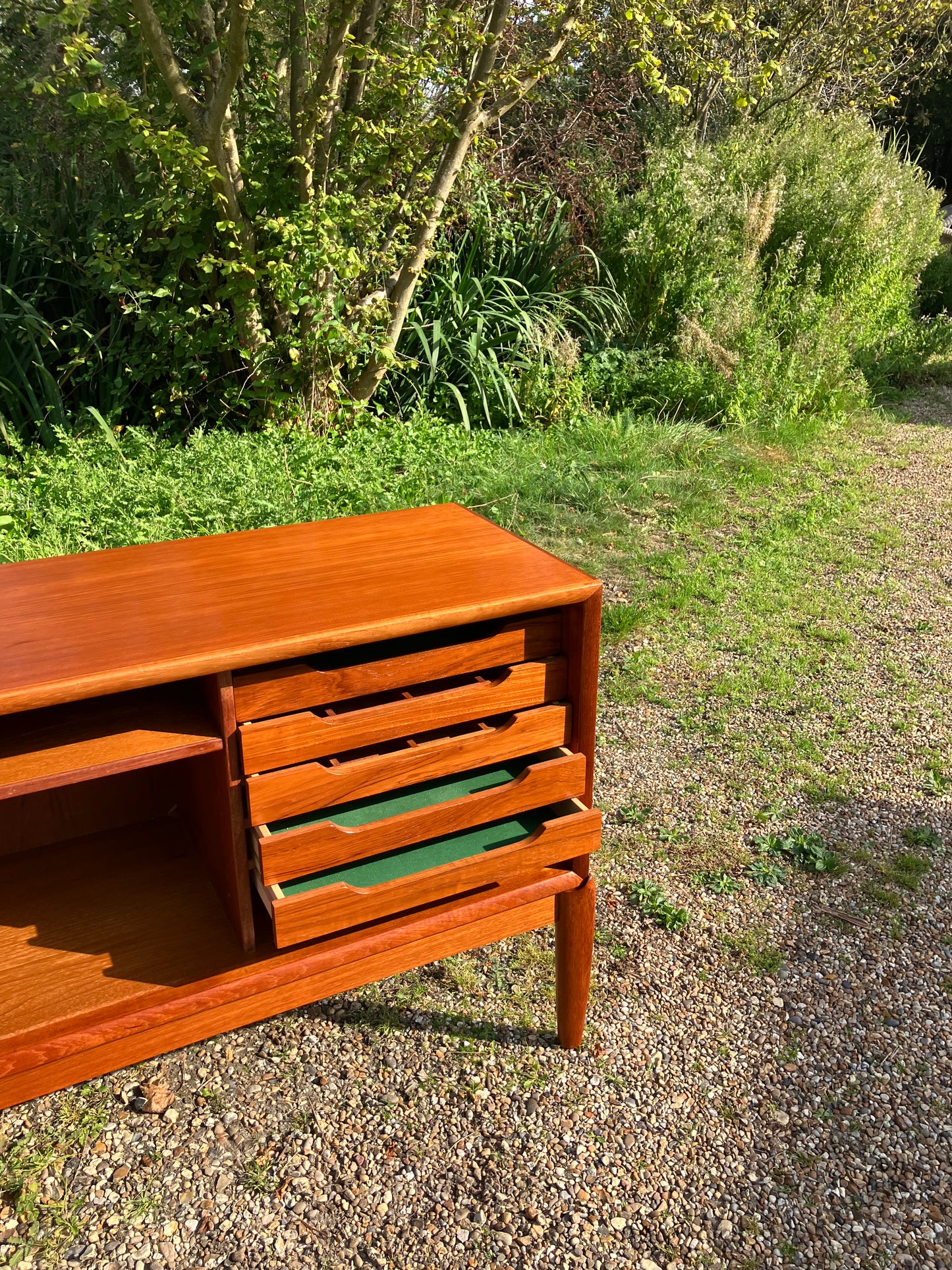 Mid Century Modern Teak 1960s Sideboard by H.W. Klein for Bramin