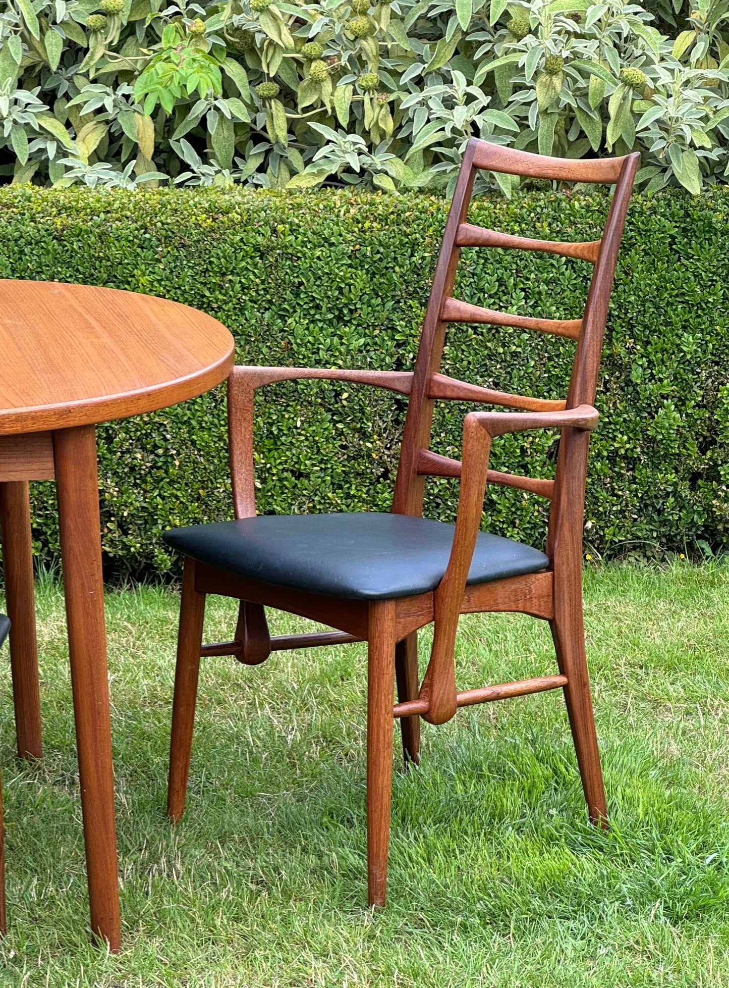 Set of 8 Danish 'Lis' Dining Chairs by Niels Koeofoed for Mobelfabrik