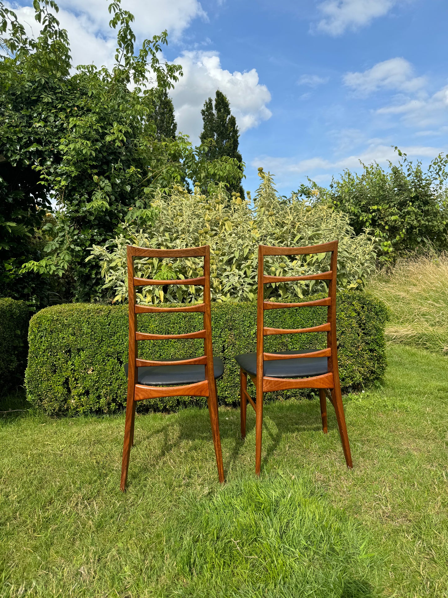 Set of 8 Danish 'Lis' Dining Chairs by Niels Koeofoed for Mobelfabrik