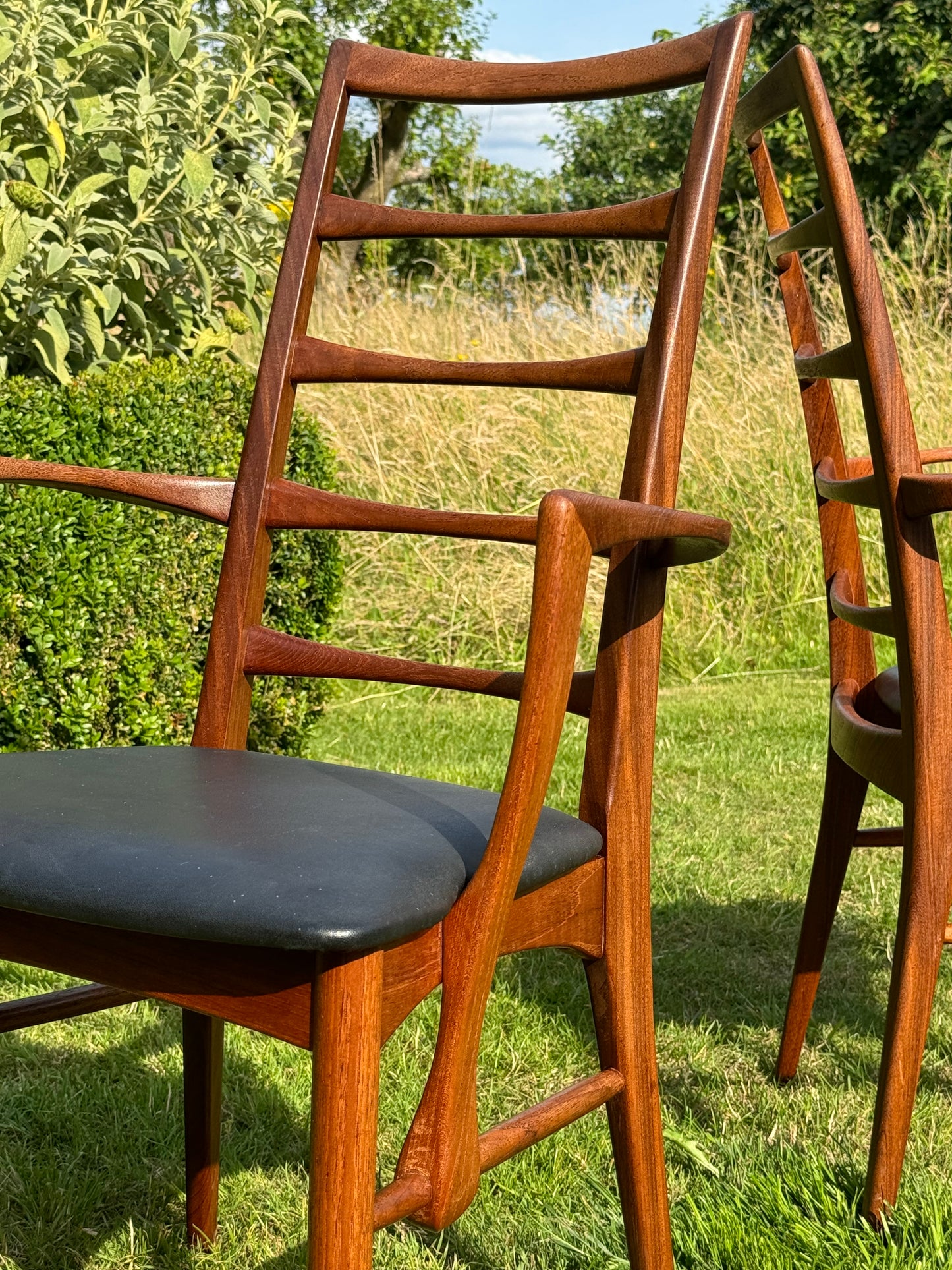 Set of 8 Danish 'Lis' Dining Chairs by Niels Koeofoed for Mobelfabrik