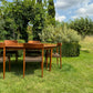 Vintage Mid Century Modern Danish Teak Dining Set with 6 chairs by Svend Åage Madsen