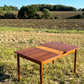 Midcentury Danish Extending Teak Table By A.M. Mobelfabrik. Vintage Modern / Retro Style