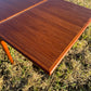 Midcentury Danish Extending Teak Table By A.M. Mobelfabrik. Vintage Modern / Retro Style