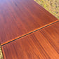 Midcentury Danish Extending Teak Table By A.M. Mobelfabrik. Vintage Modern / Retro Style