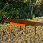 Midcentury Danish Extending Teak Table By A.M. Mobelfabrik. Vintage Modern / Retro Style